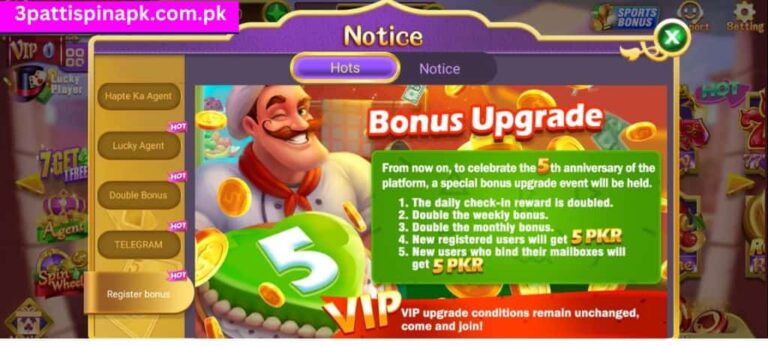 Teen Patti Spin Welcome Bonus
