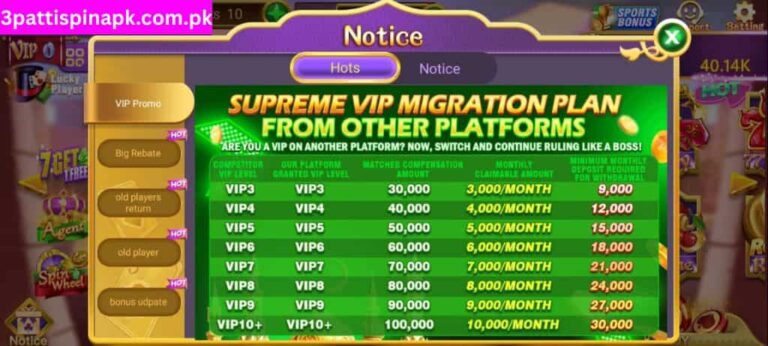 teen Patti Spin VIP Promo